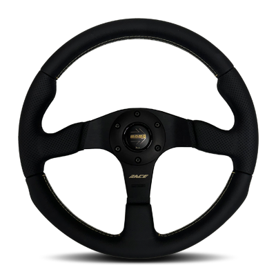 MOMO RACE ステアリング 350mm RACE NOTO BLACK/GOLD 350mm(AL-02)