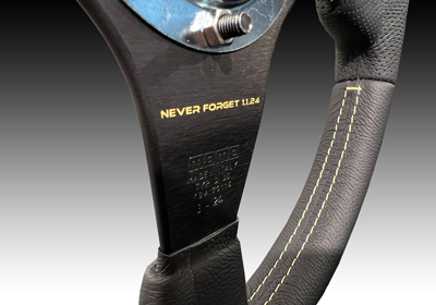 RACE NOTO BLACK/GOLD 350mm(AL-02) RACE NOTO BLACK/GOLD 350mm(AL-02)